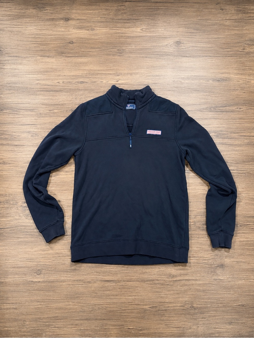 Vineyard Vines Girls Navy Quarter-Zip Sweatshirt Pullover XL size 18